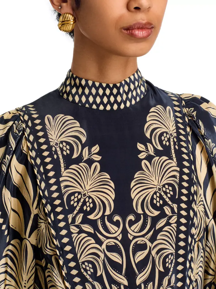 TROPICAL SPLENDOR MAXİ İTHAL ELBİSE