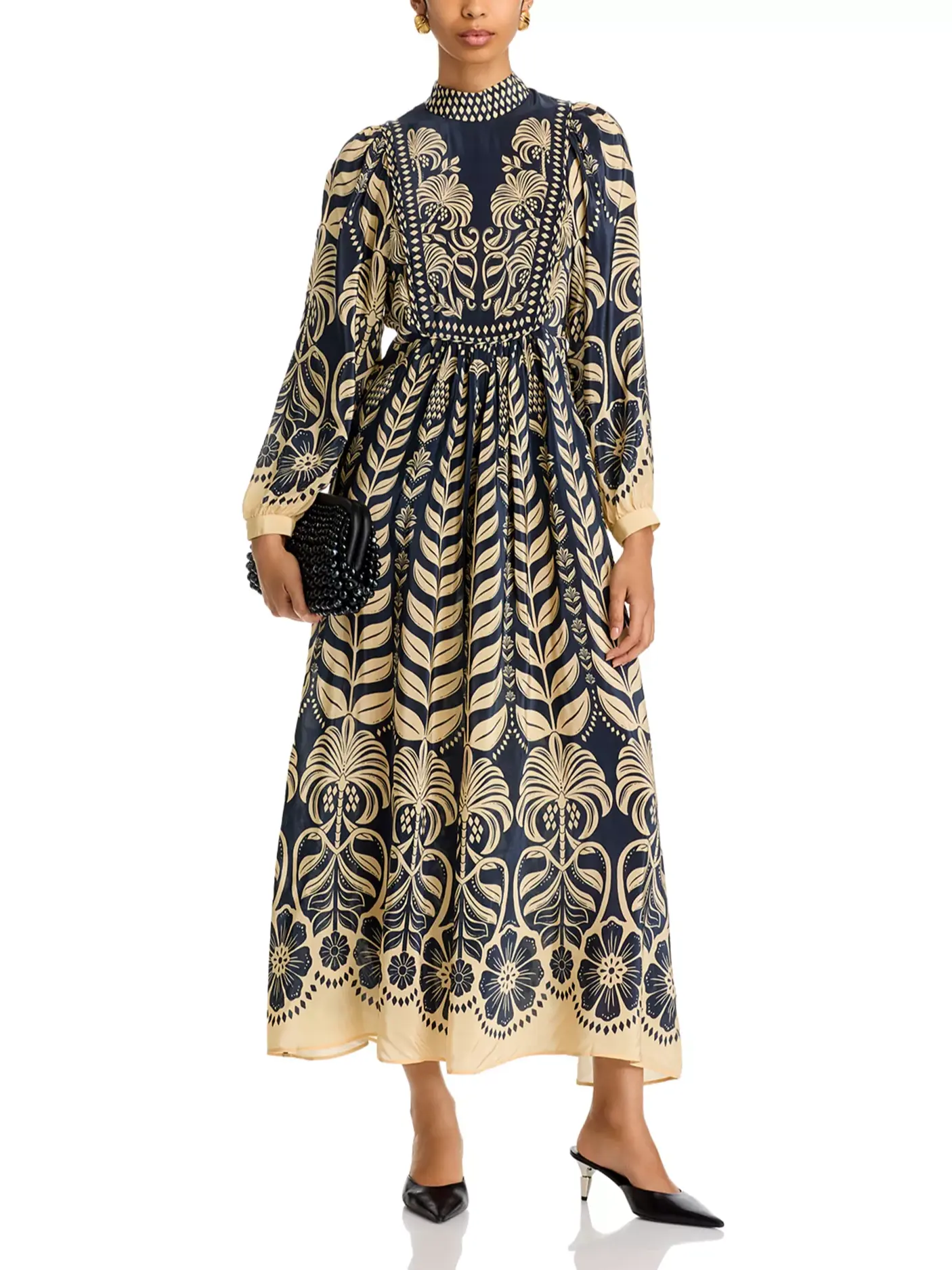 TROPICAL SPLENDOR MAXİ İTHAL ELBİSE