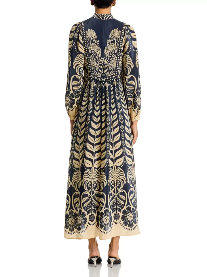 TROPICAL SPLENDOR MAXİ İTHAL ELBİSE