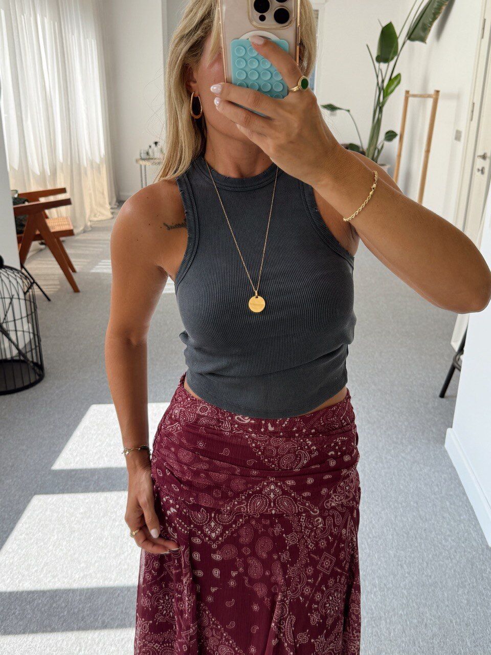 ANTRASİT FİTİLLİ KOLSUZ TOP