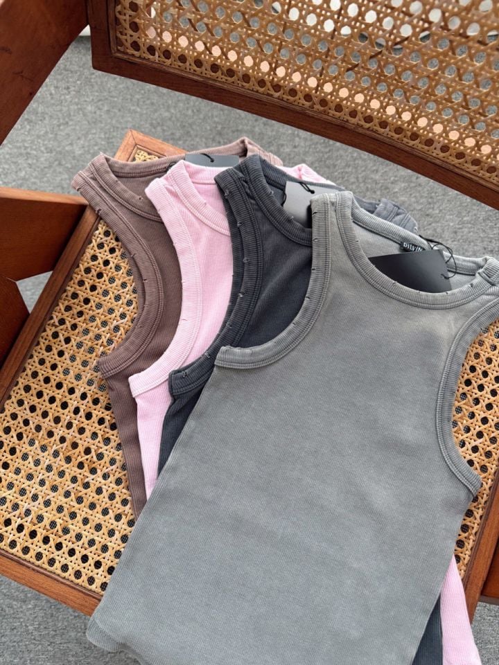 ANTRASİT FİTİLLİ KOLSUZ TOP