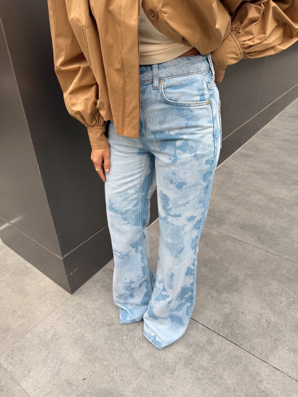 BATİK YIKAMA DENIM JEAN PANTOLON