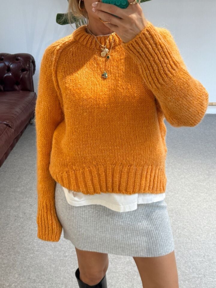 ORANGE BİSİKLET YAKA KAZAK