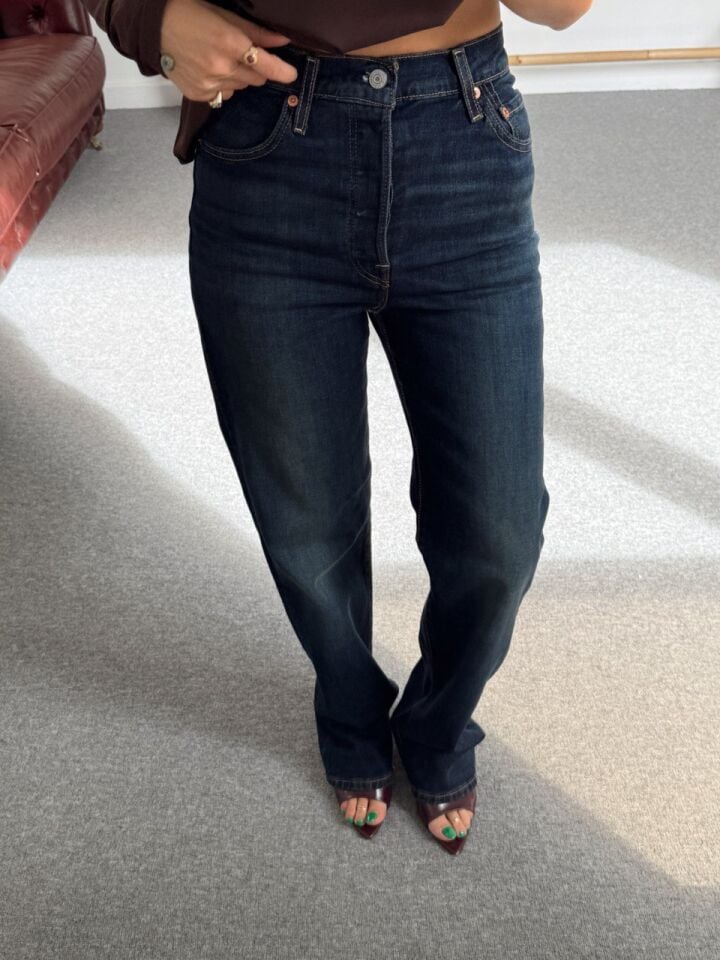 LACİVERT STRAIGHT JEAN (ÖN SİPARİŞ)