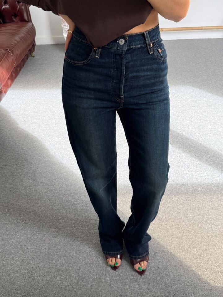 LACİVERT STRAIGHT JEAN (ÖN SİPARİŞ)