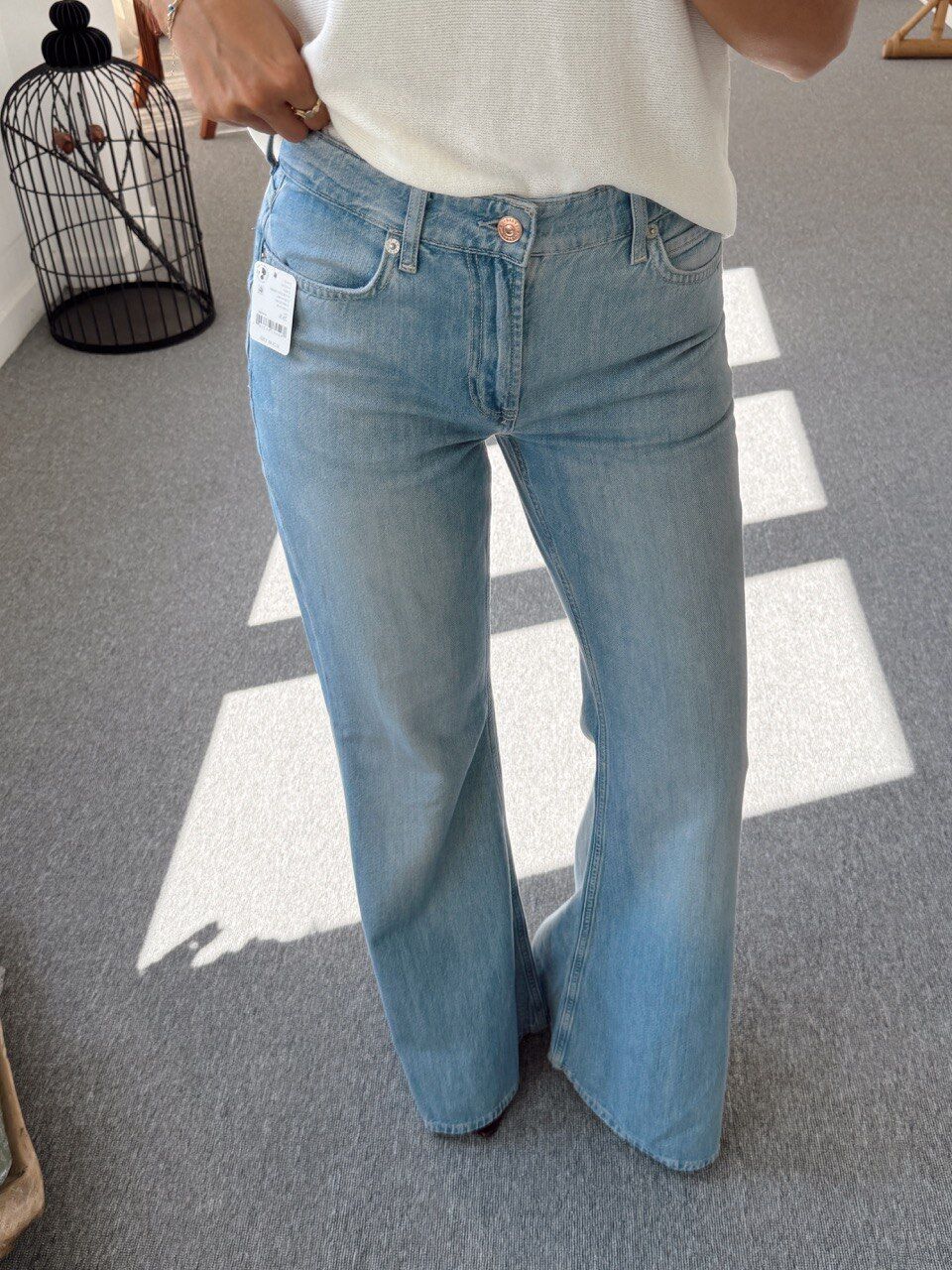 AÇIK MAVİ FLARE JEAN