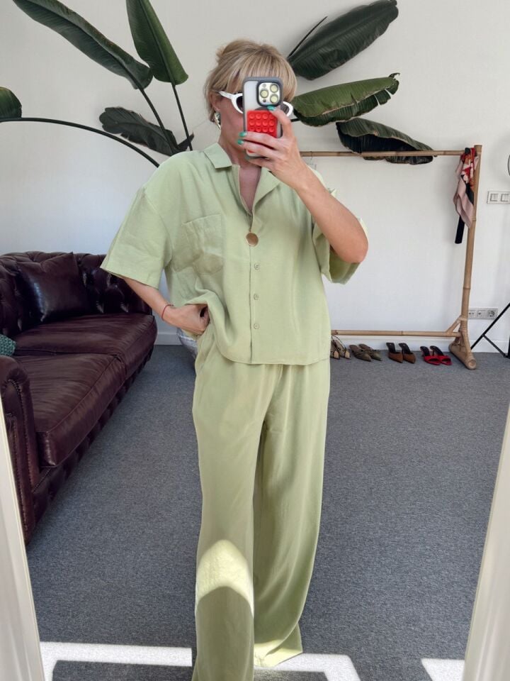 YEŞİL TENSEL TAKIM