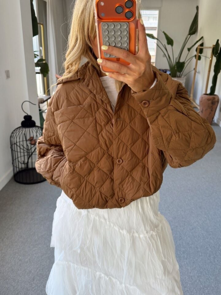 TABA KAZ TÜYÜ İTHAL CEKET