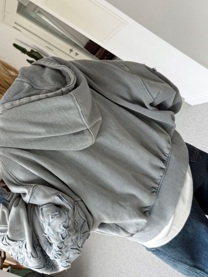 BUZ MAVİSİ İTHAL SWEATSHIRT
