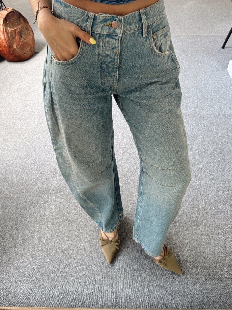 YIKAMALI BARREL JEAN