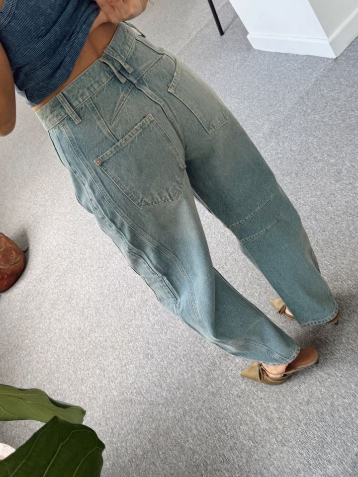 YIKAMALI BARREL JEAN