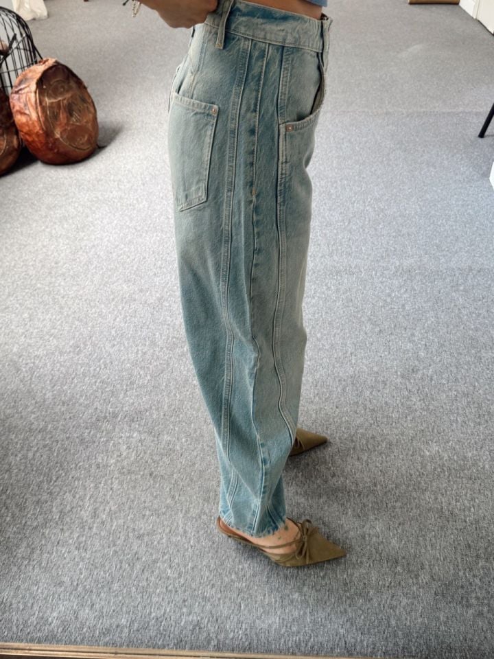 YIKAMALI BARREL JEAN