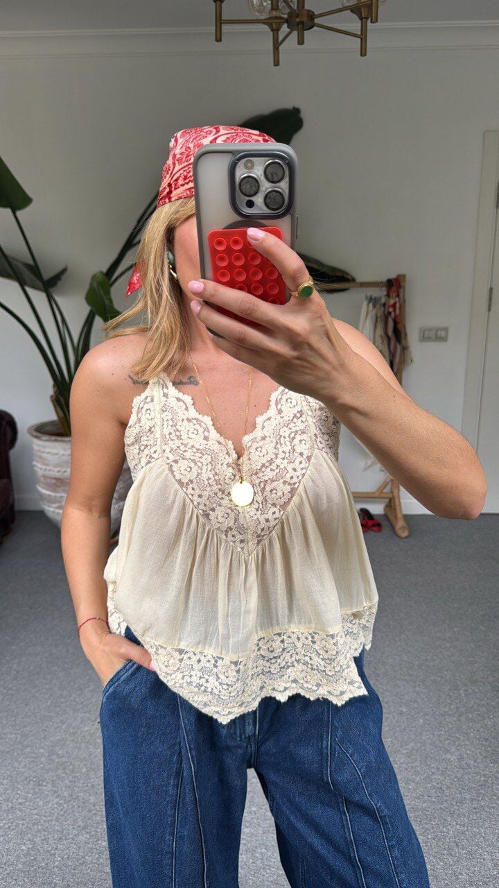 AÇIK SARI İTHAL BLUZ