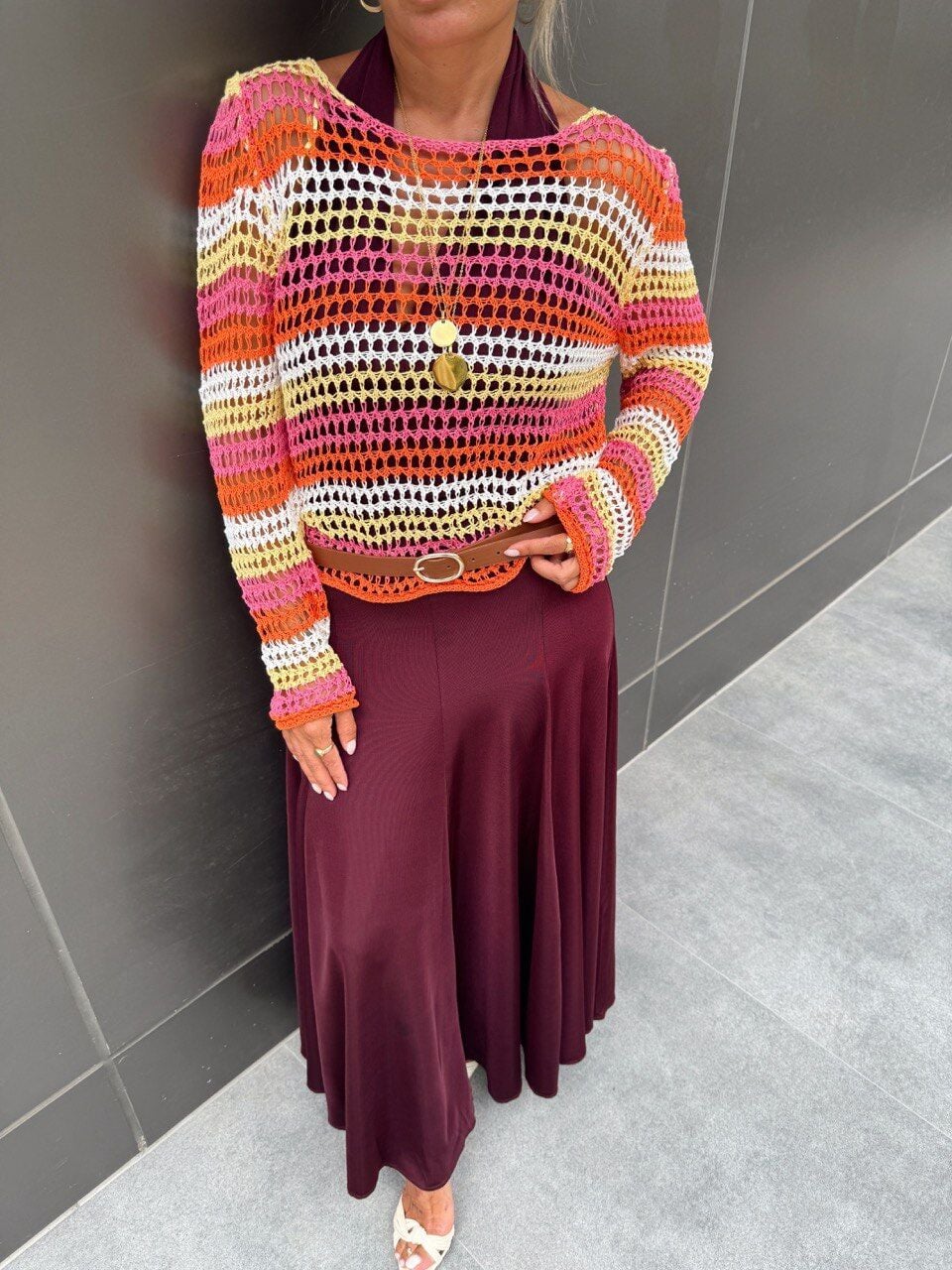 ÇOK RENKLİ MEVSİMLİK TRİKO