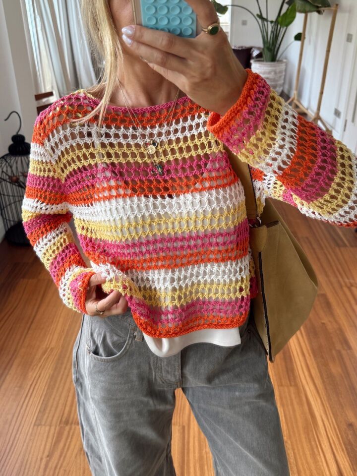 ÇOK RENKLİ MEVSİMLİK TRİKO