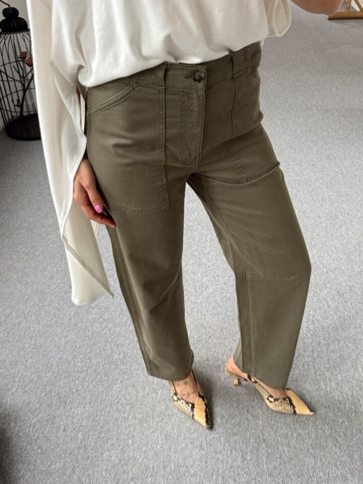 HAKİ TENSEL PANTOLON