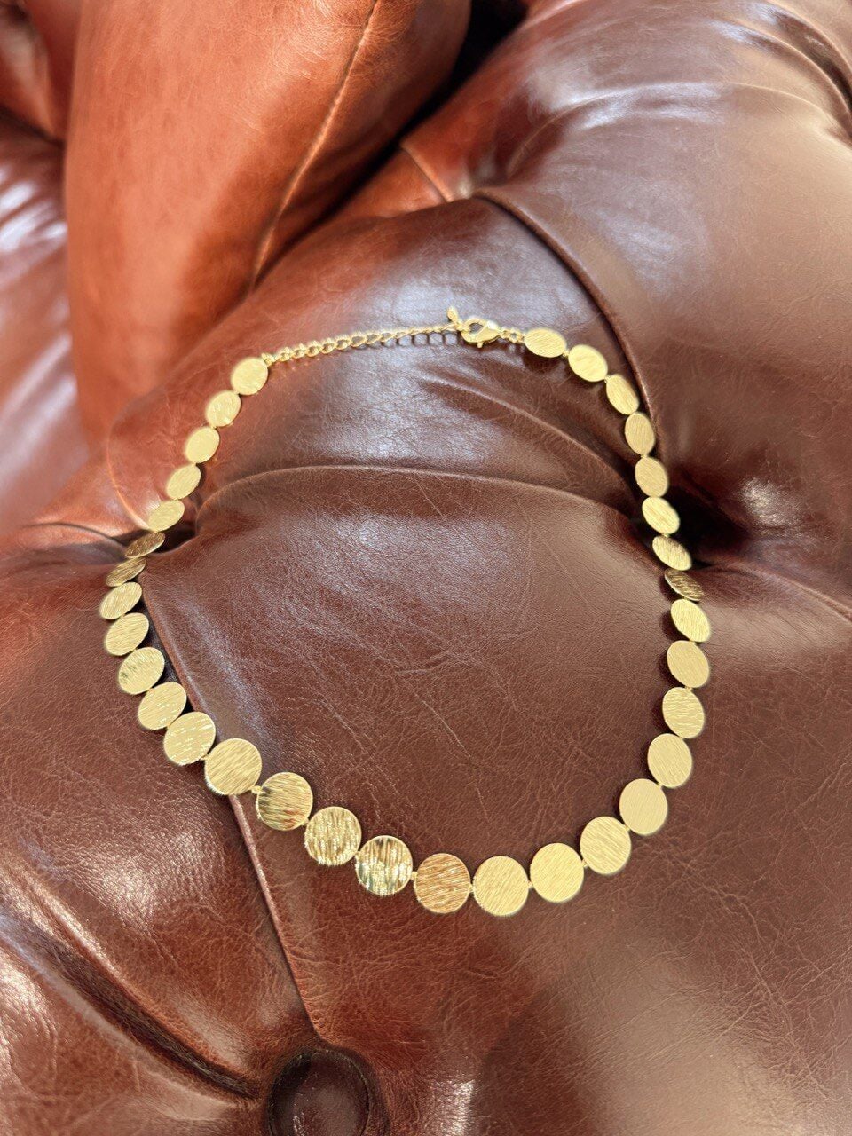 SIRALI VİNTAGE KOLYE