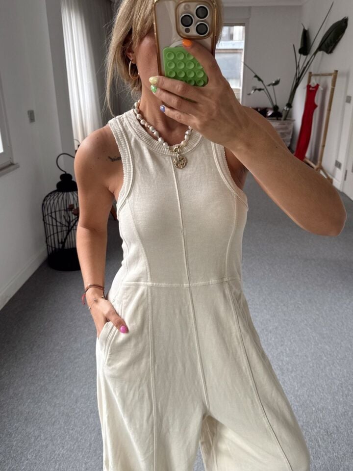 KREM PAMUKLU İTHAL TULUM