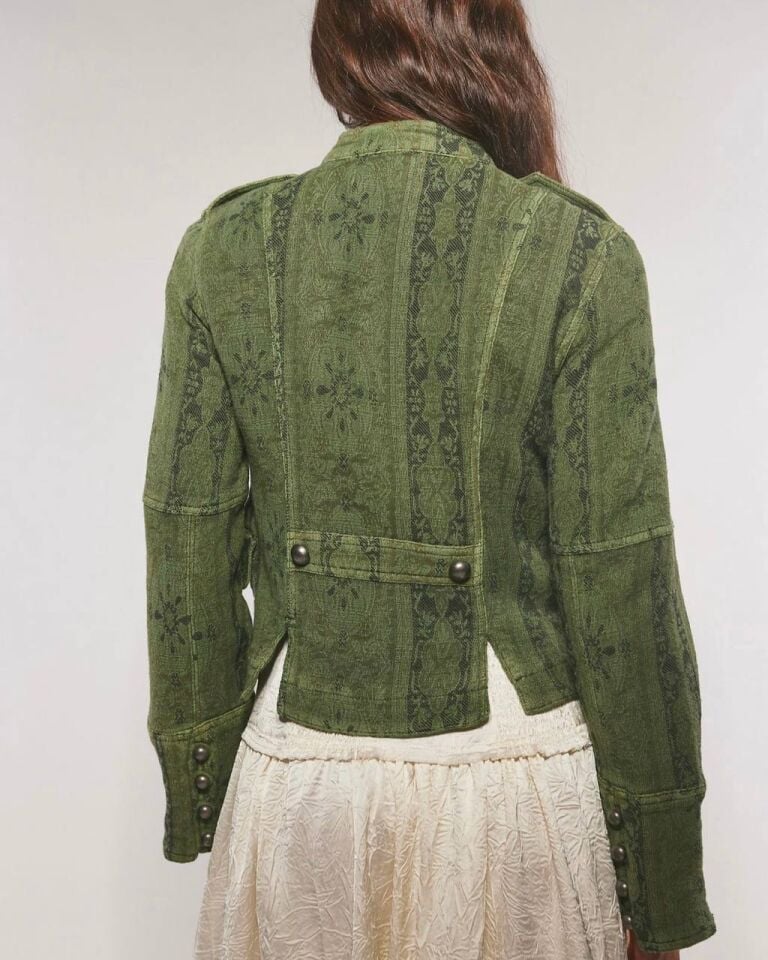 HAKİ JAKARLI İTHAL CEKET