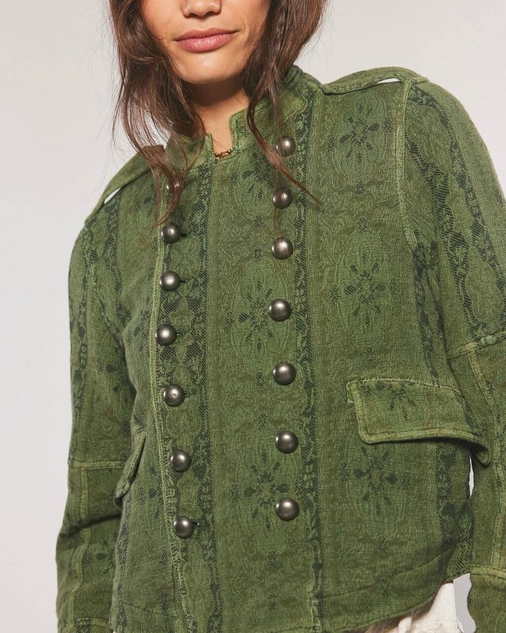 HAKİ JAKARLI İTHAL CEKET