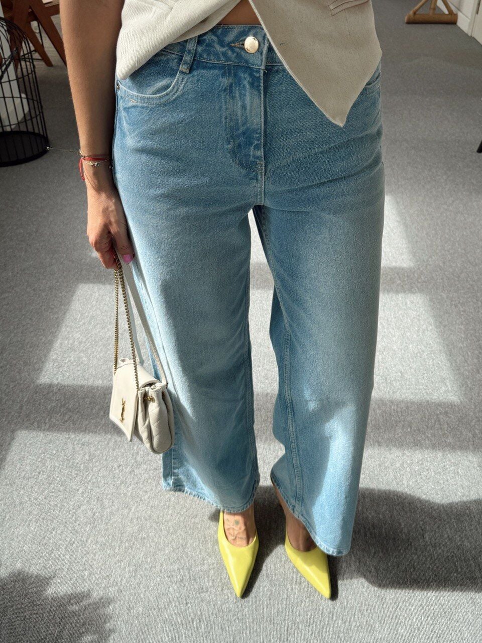 AÇIK MAVİ CULOTTE JEAN