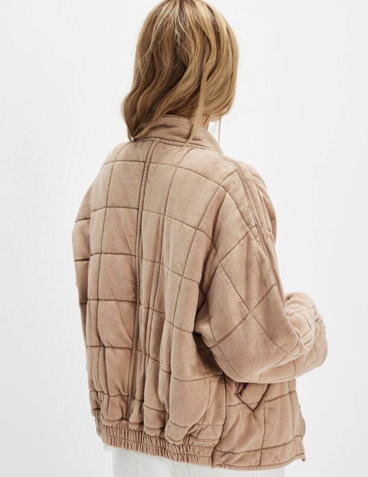 BEJ FERMUARLI İTHAL CEKET