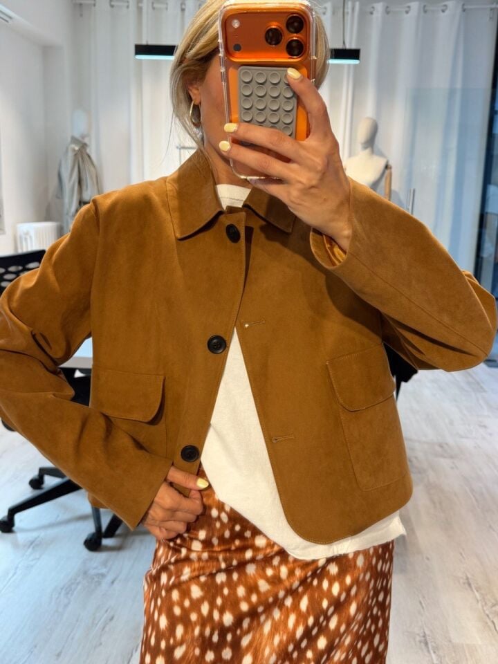 CAMEL NUBUK CEKET