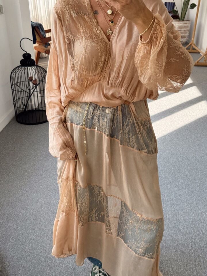 SOMON TÜL İTHAL TUNİK