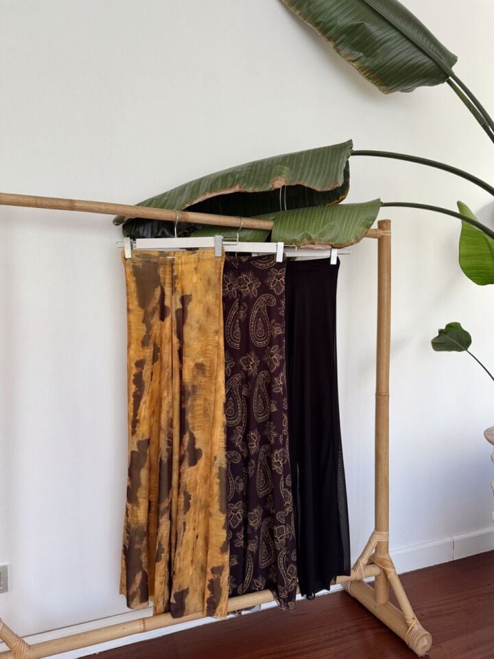 BATİK DESEN ASTARLI TÜL PANTOLON