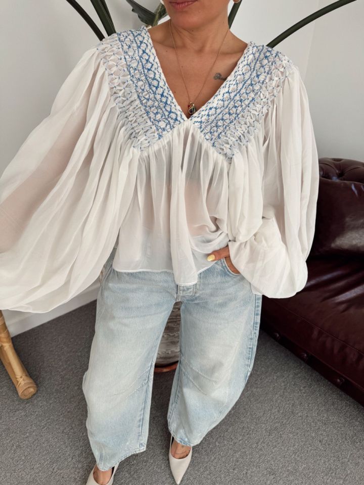 AÇIK MAVİ BARREL JEAN