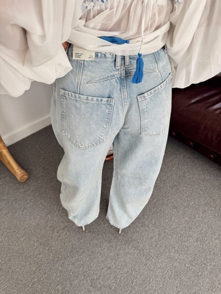 AÇIK MAVİ BARREL JEAN