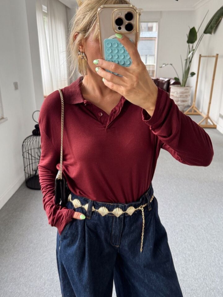 BORDO POLO YAKA BASIC