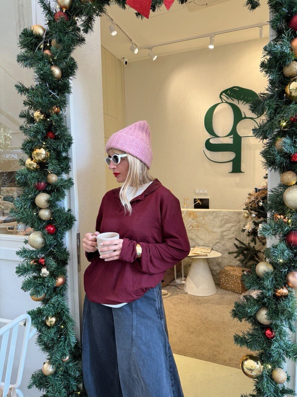 BORDO POLO YAKA İNCE TRİKO