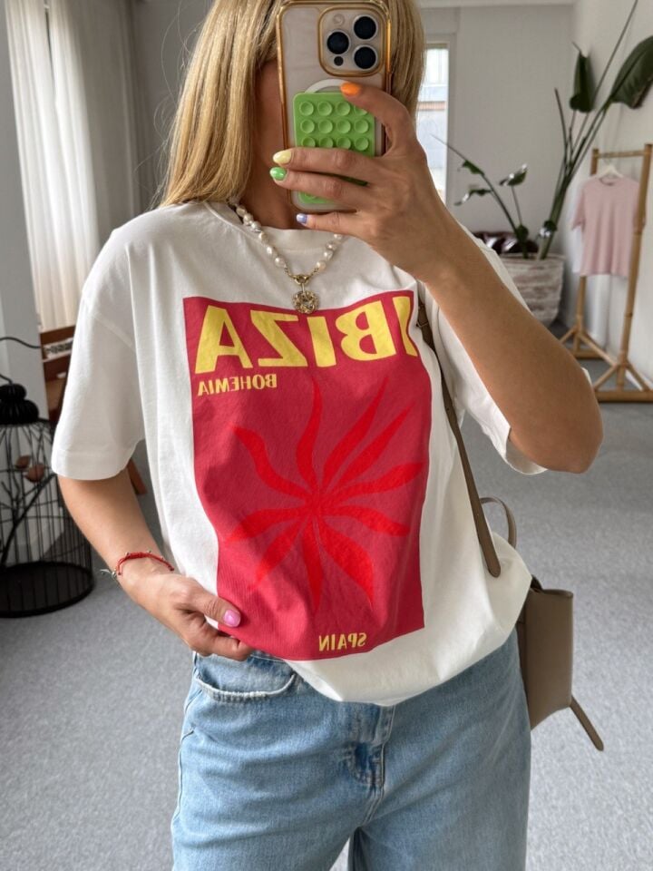 İBİZA BASKILI TSHİRT