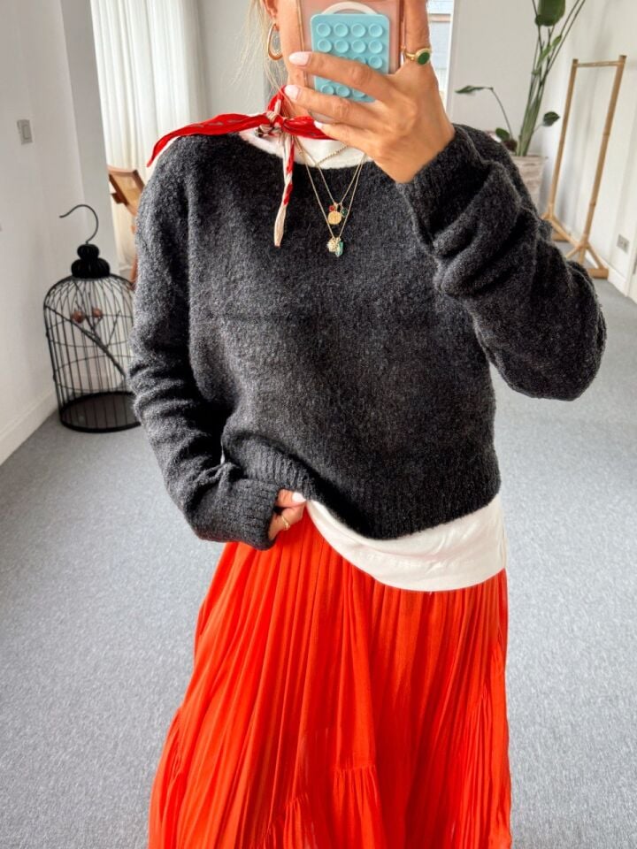 NAR ÇİÇEĞİ ASİMETRİK İTHAL ETEK