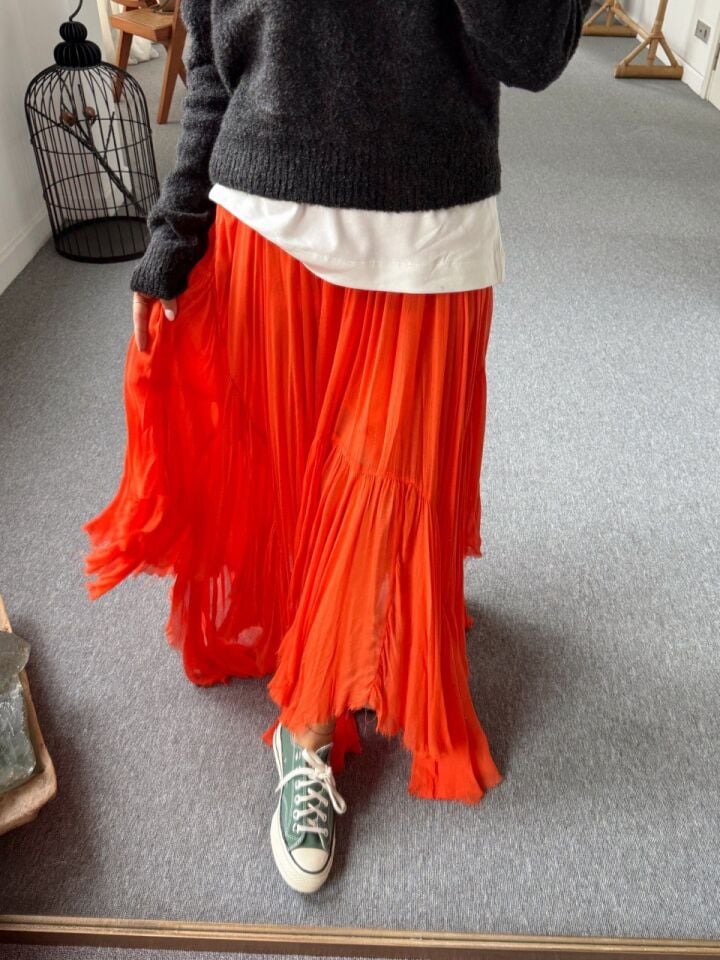 NAR ÇİÇEĞİ ASİMETRİK İTHAL ETEK