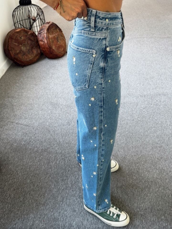 YÜKSEK BEL CROPPED WIDE LEG