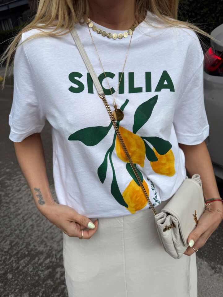SICILIA BASKILI BASIC TSHIRT