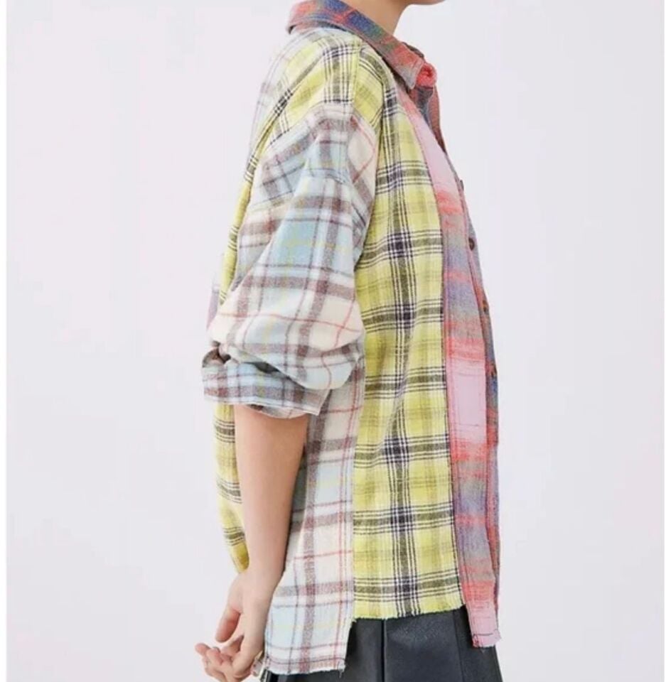 SARI EKOSELİ ODUNCU İTHAL GÖMLEK