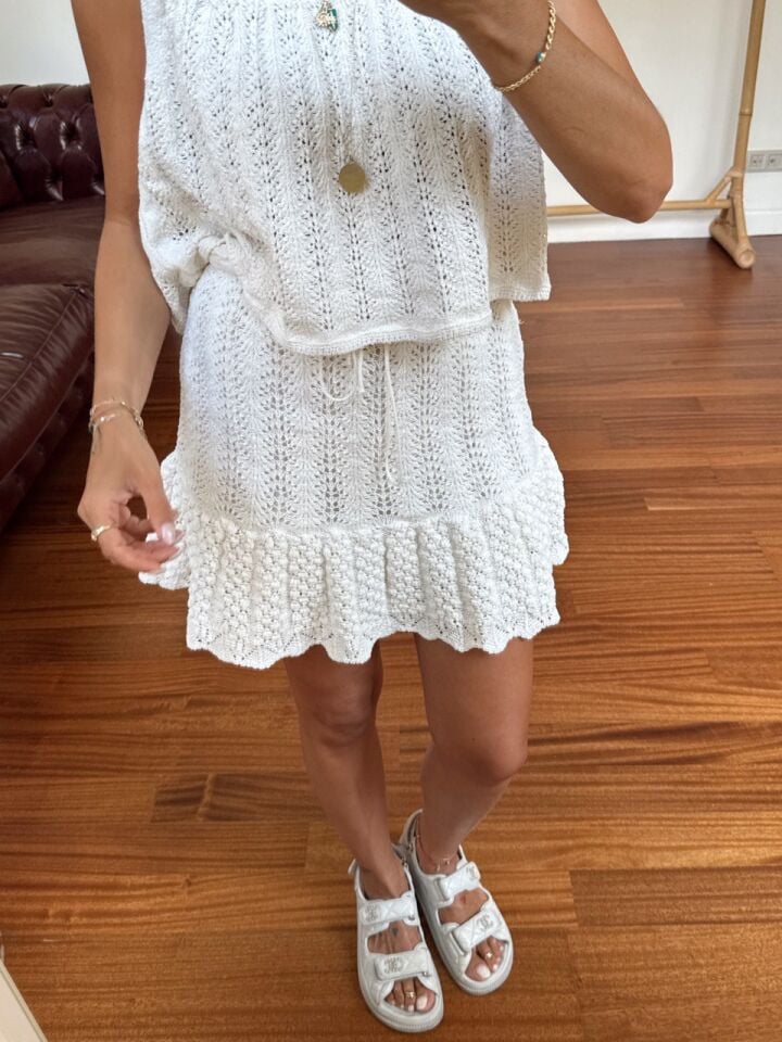 TRİKO SÜVETER ETEK TAKIM