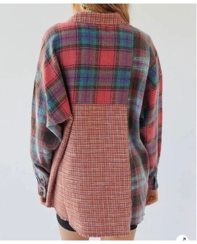 TURKUAZ EKOSELİ ODUNCU İTHAL GÖMLEK