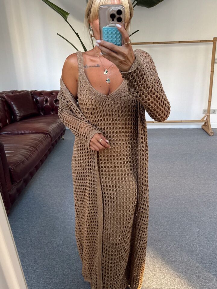 CAMEL SİMLİ UZUN HIRKA