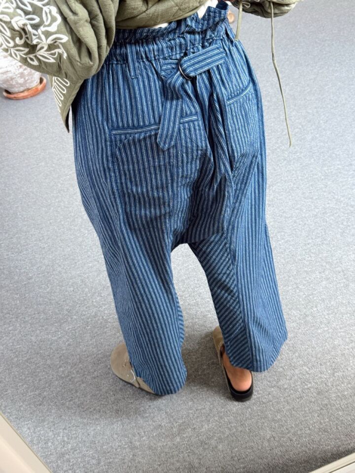 ÇİZGİLİ İTHAL PANTOLON