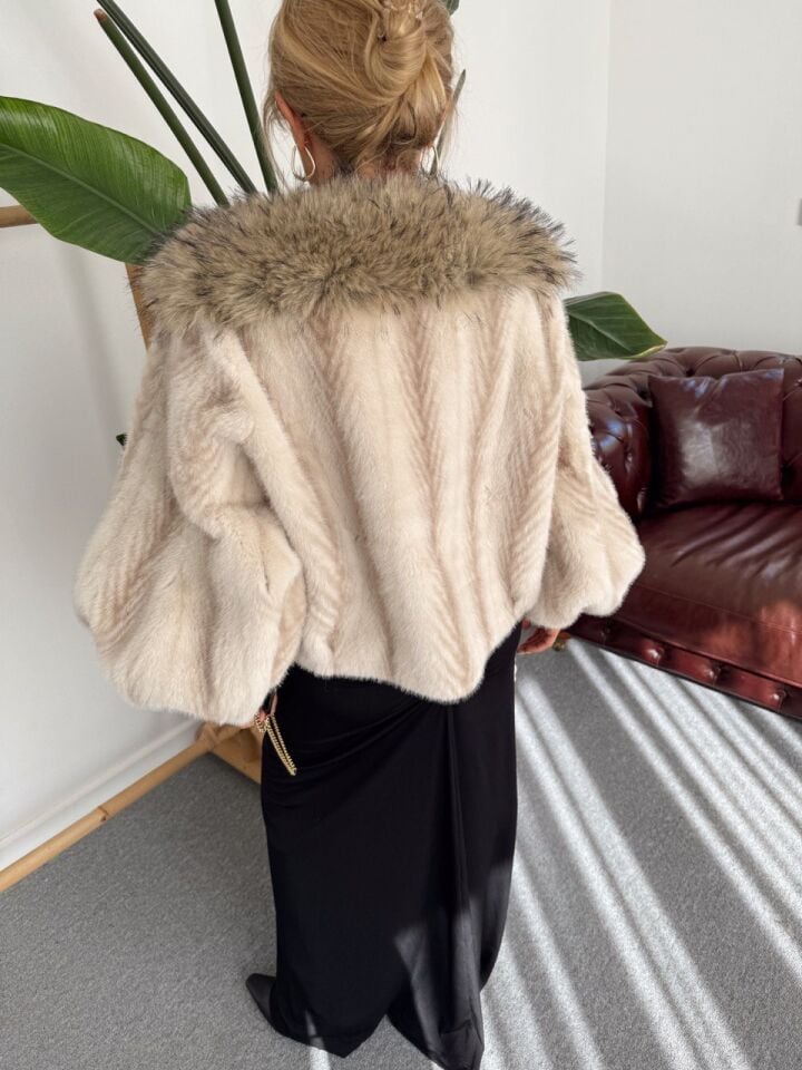 BEJ BALON KOL İTHAL KÜRK