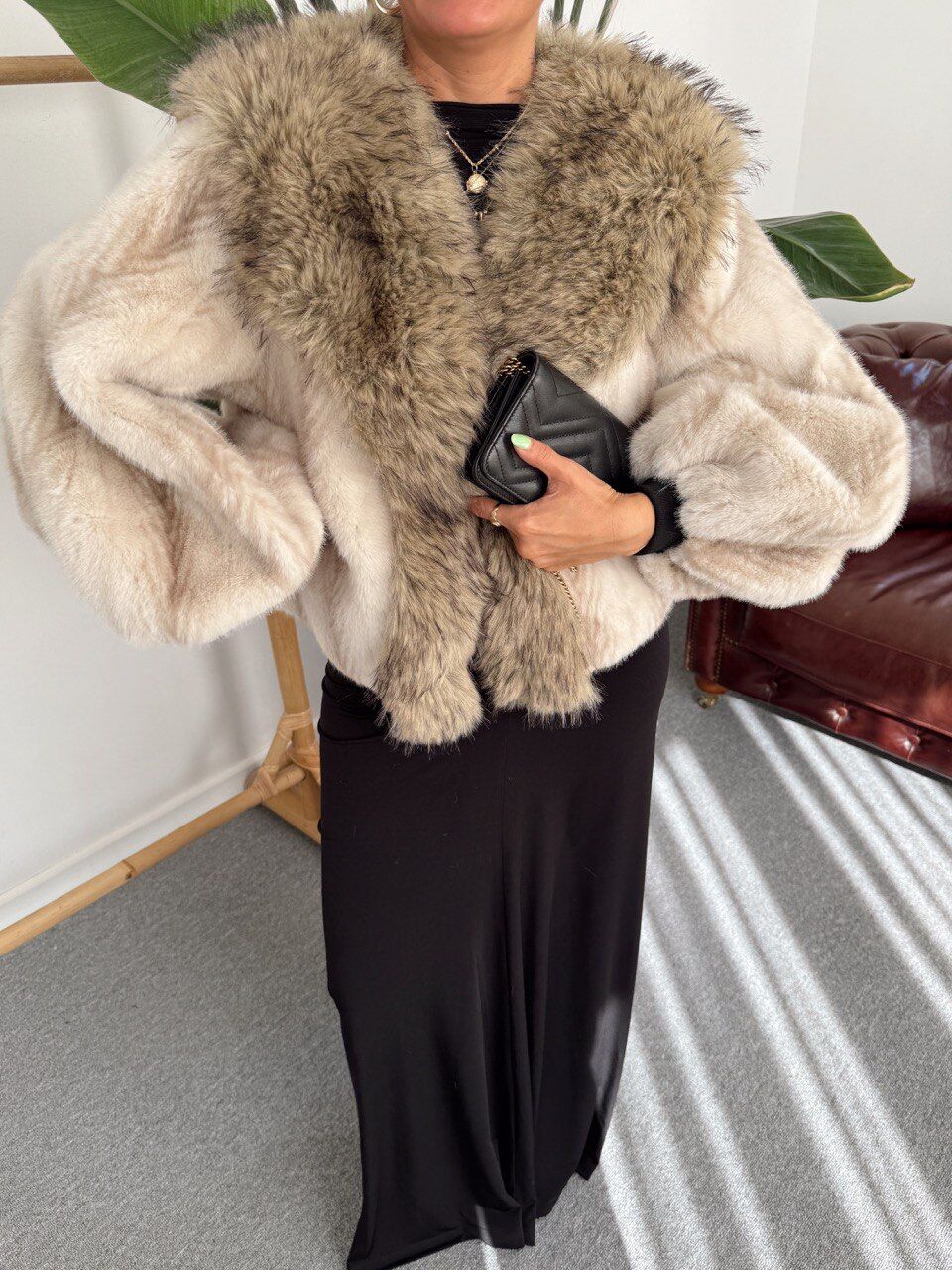 BEJ BALON KOL İTHAL KÜRK