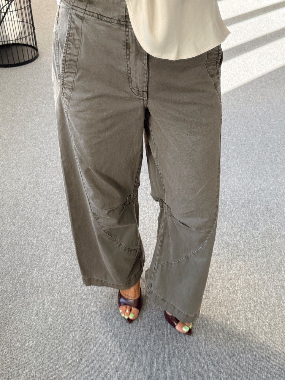 HAKİ İTHAL BALON PANTOLON