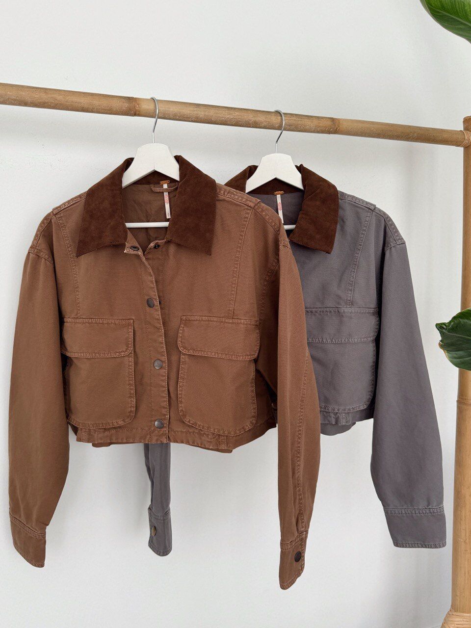 TABA KONTRAST YAKA İTHAL CEKET