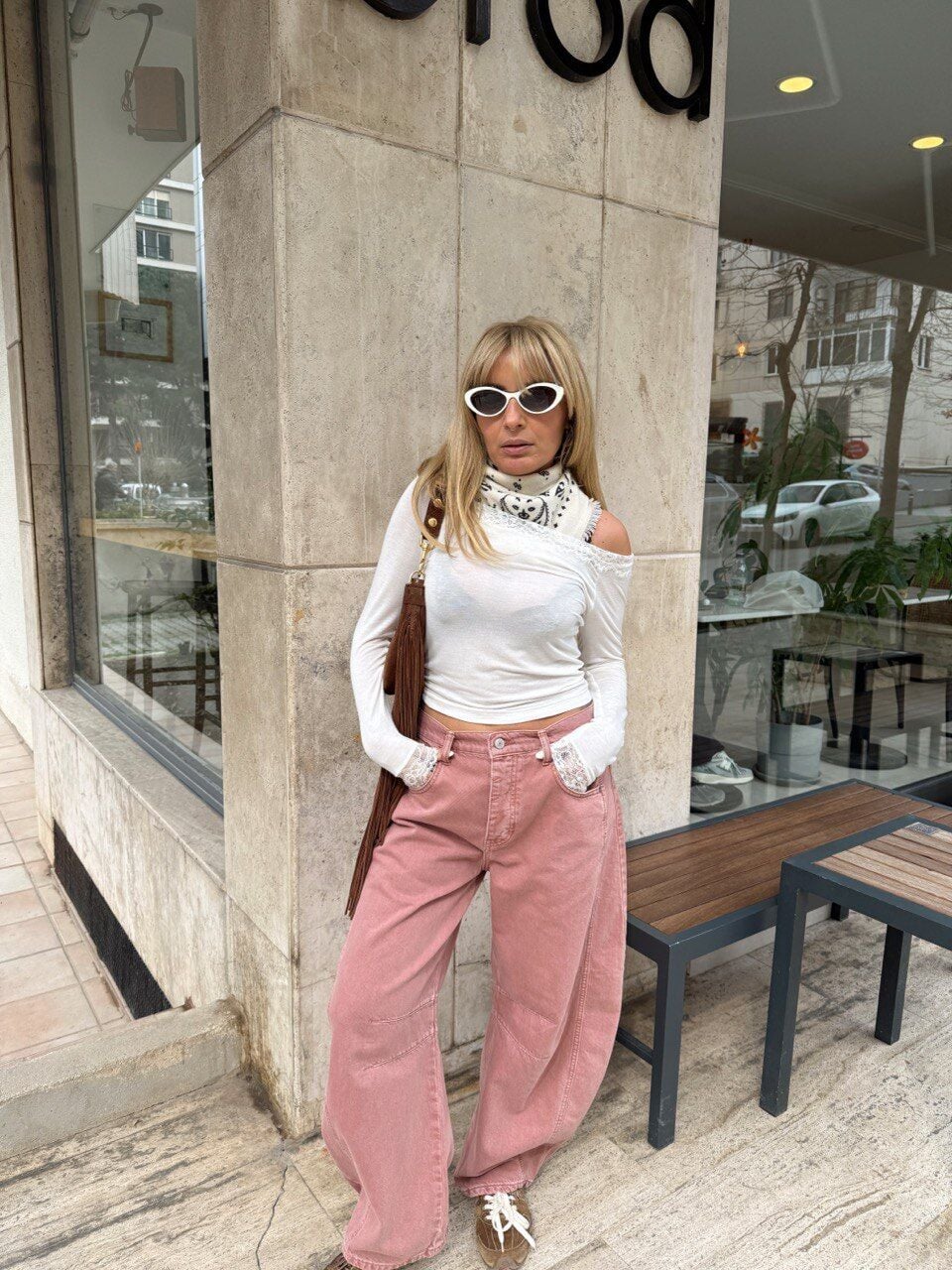 GÜL KURUSU BARREL JEAN