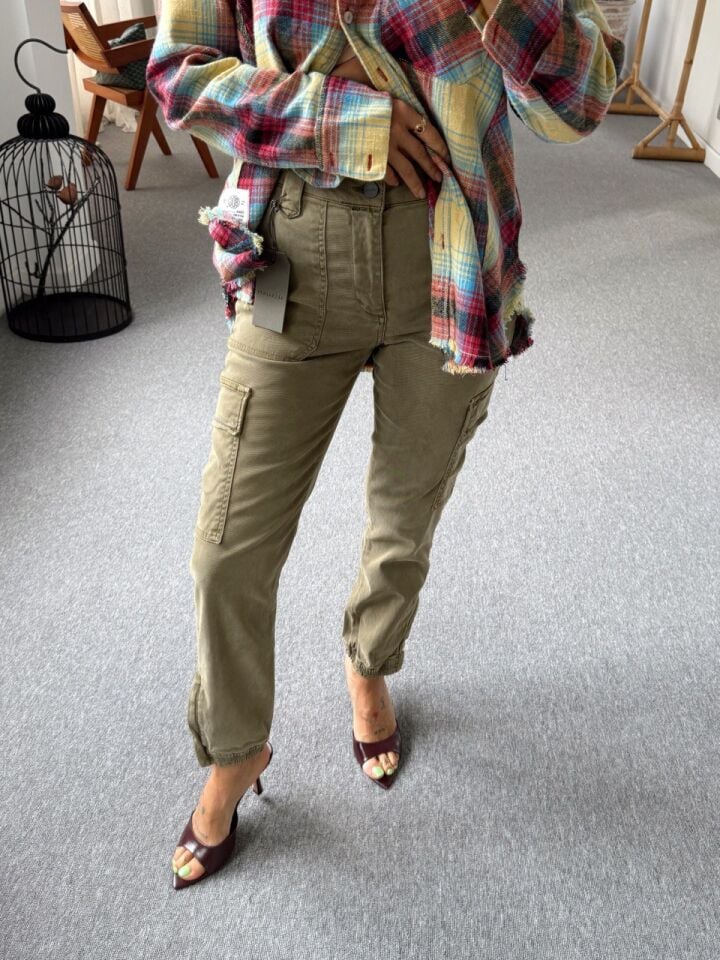 HAKİ İTHAL KARGO PANTOLON