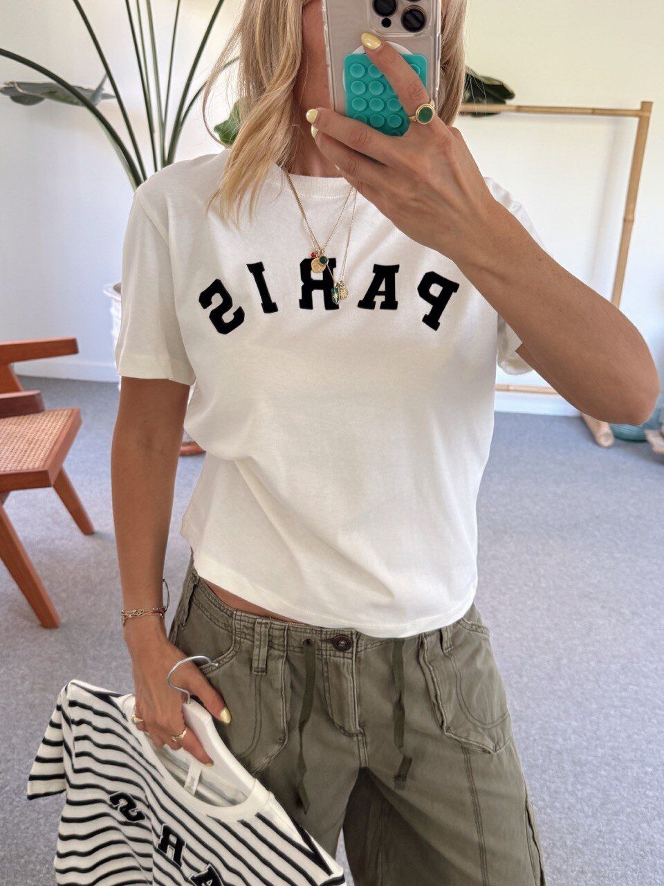 PARİS BASKILI TSHIRT